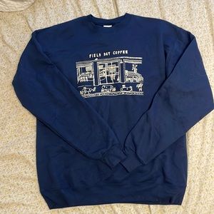 Navy Crewneck size medium